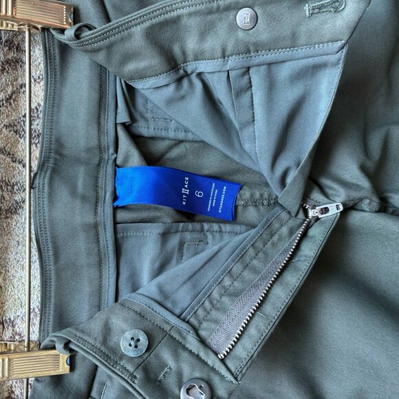 [6] Kit and Ace Navigator Pants – NWT | Navy Green Women's Dress Pants Slim Fit - Picture 8 of 8